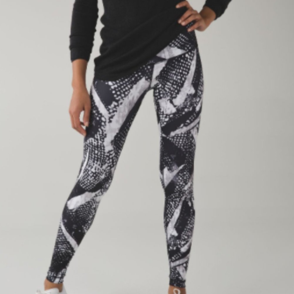 Lululemon Wunder Under Pant III Static Mist